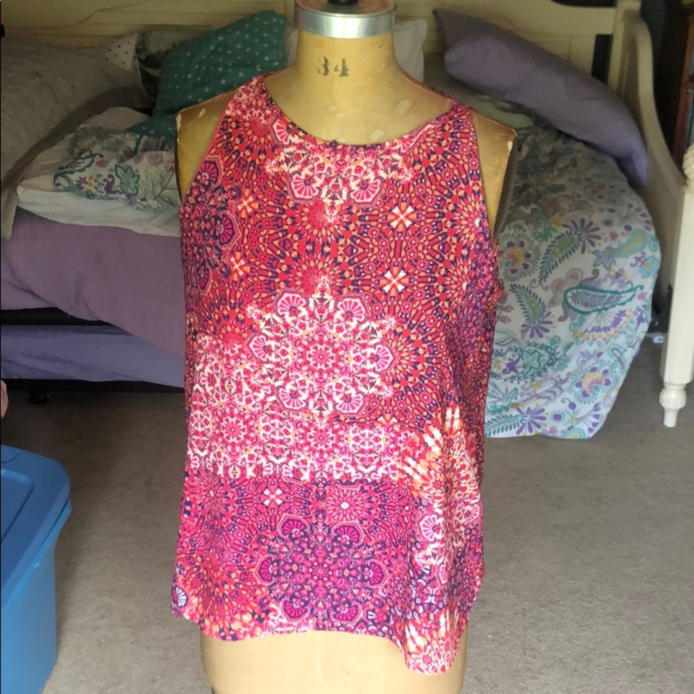 Patterned Adrienne Vittadini Blouse